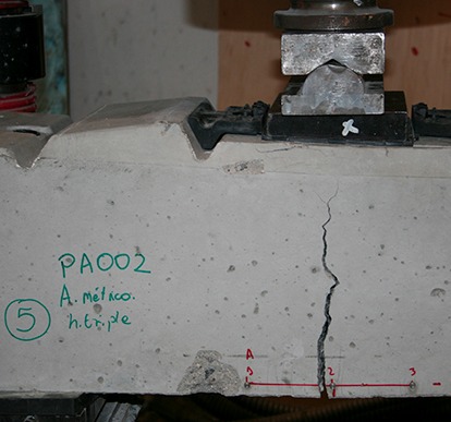 Test to breakage - Sleeper with 3 simultaneous gauges